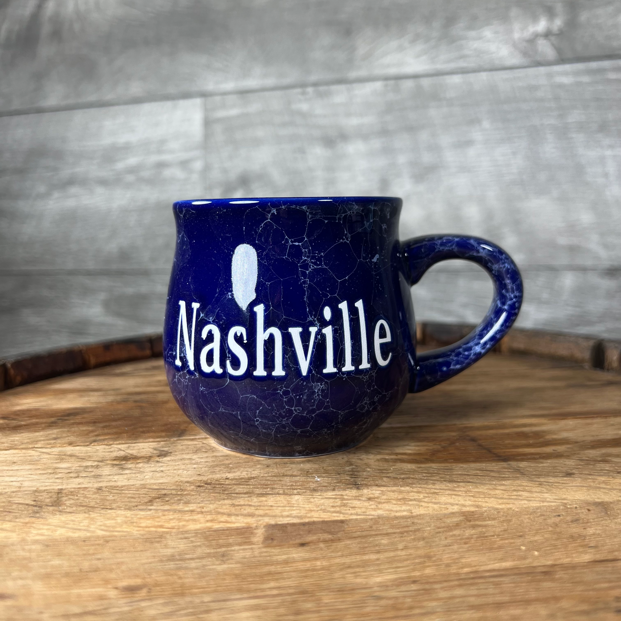 Vintage Nashville Marble Mug