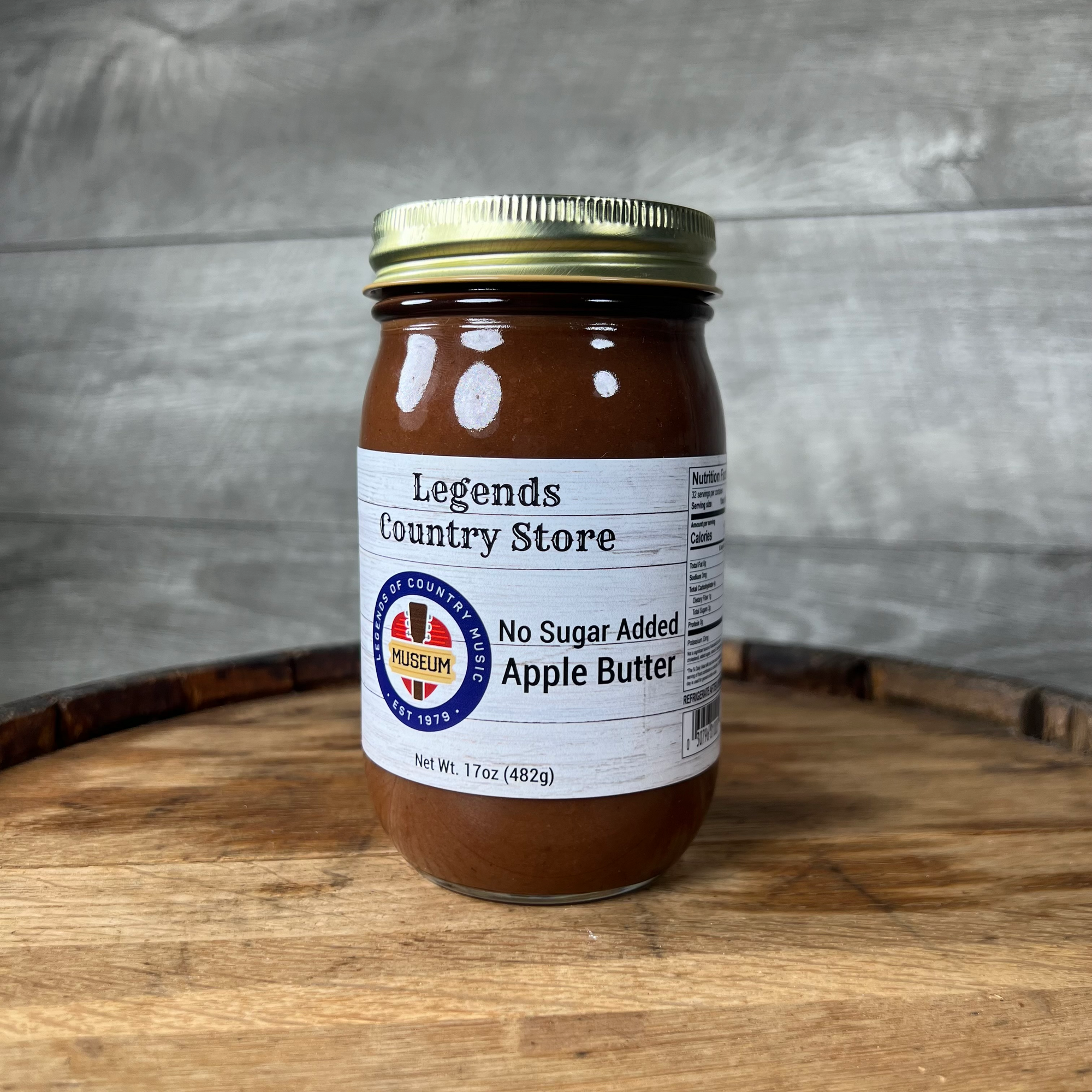 Legends Country Store Apple Butter (No Sugar Added)