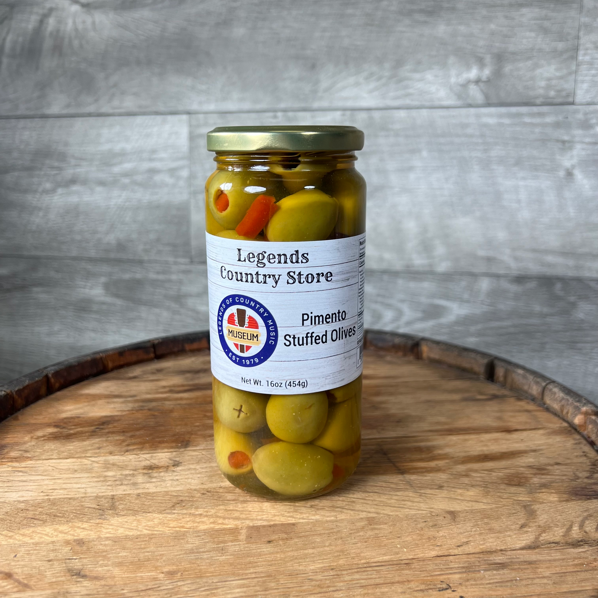 Legends Country Store Pimento Stuffed Olives