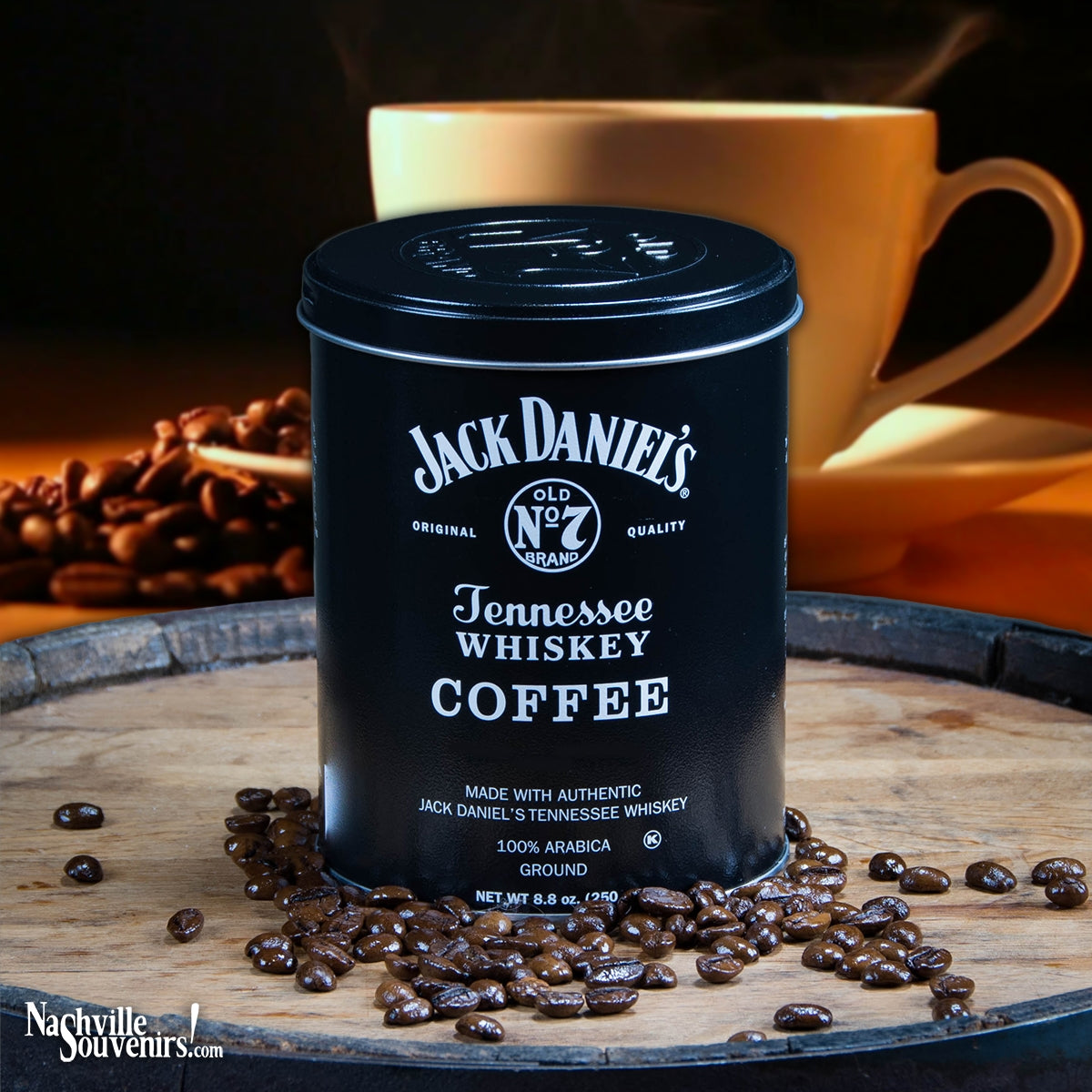 Jack Daniel's Coffee and Black Diner Mug Gift Set