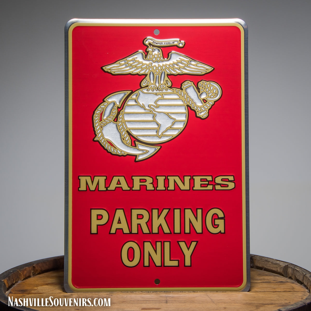  CakJuice Tin Sign Funny Badass Parking Only Tin Sign