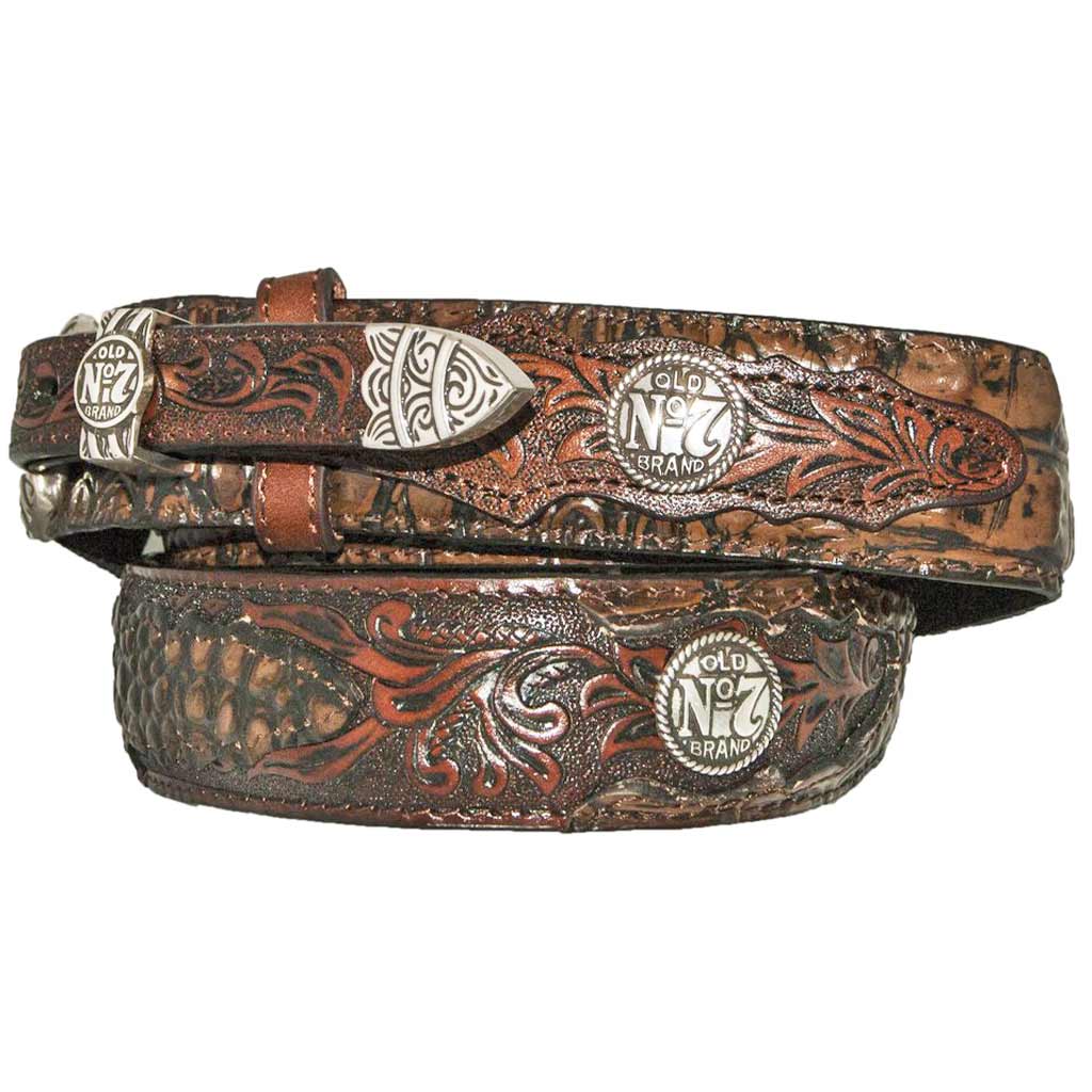 Classic Western Leather Ranger Belt