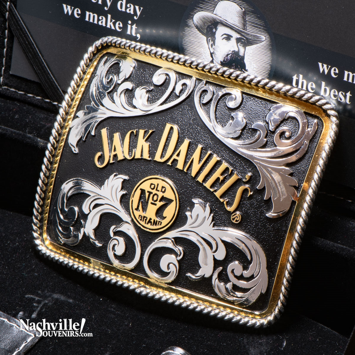 Jack Daniel's Rodeo Belt Buckle