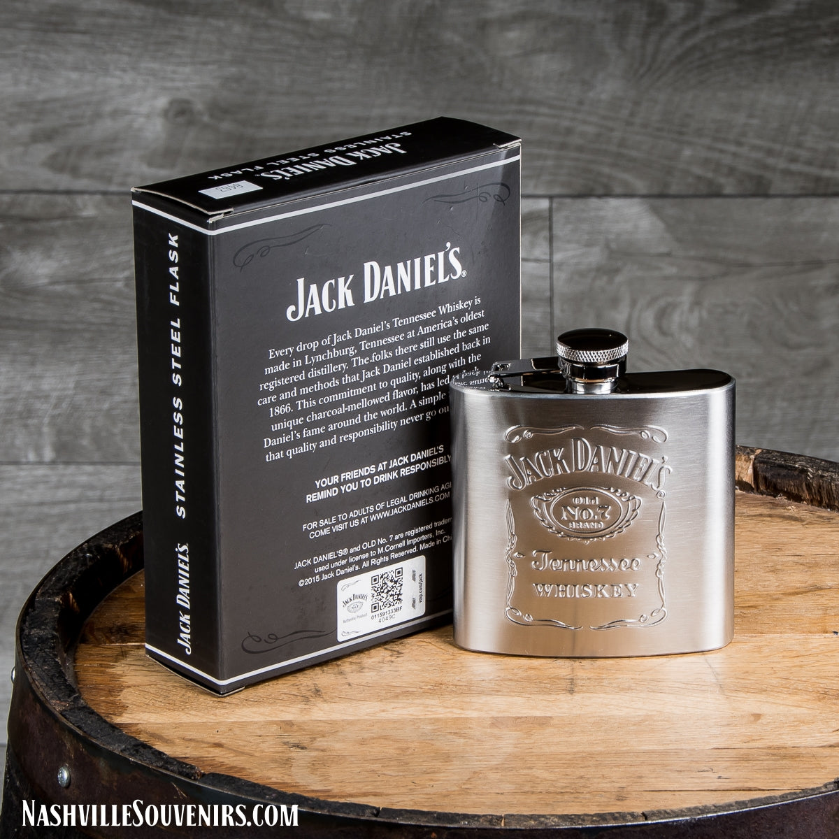 32 Oz Bullet Thermos. 2nd Second Amendment Jack Daniels Look 