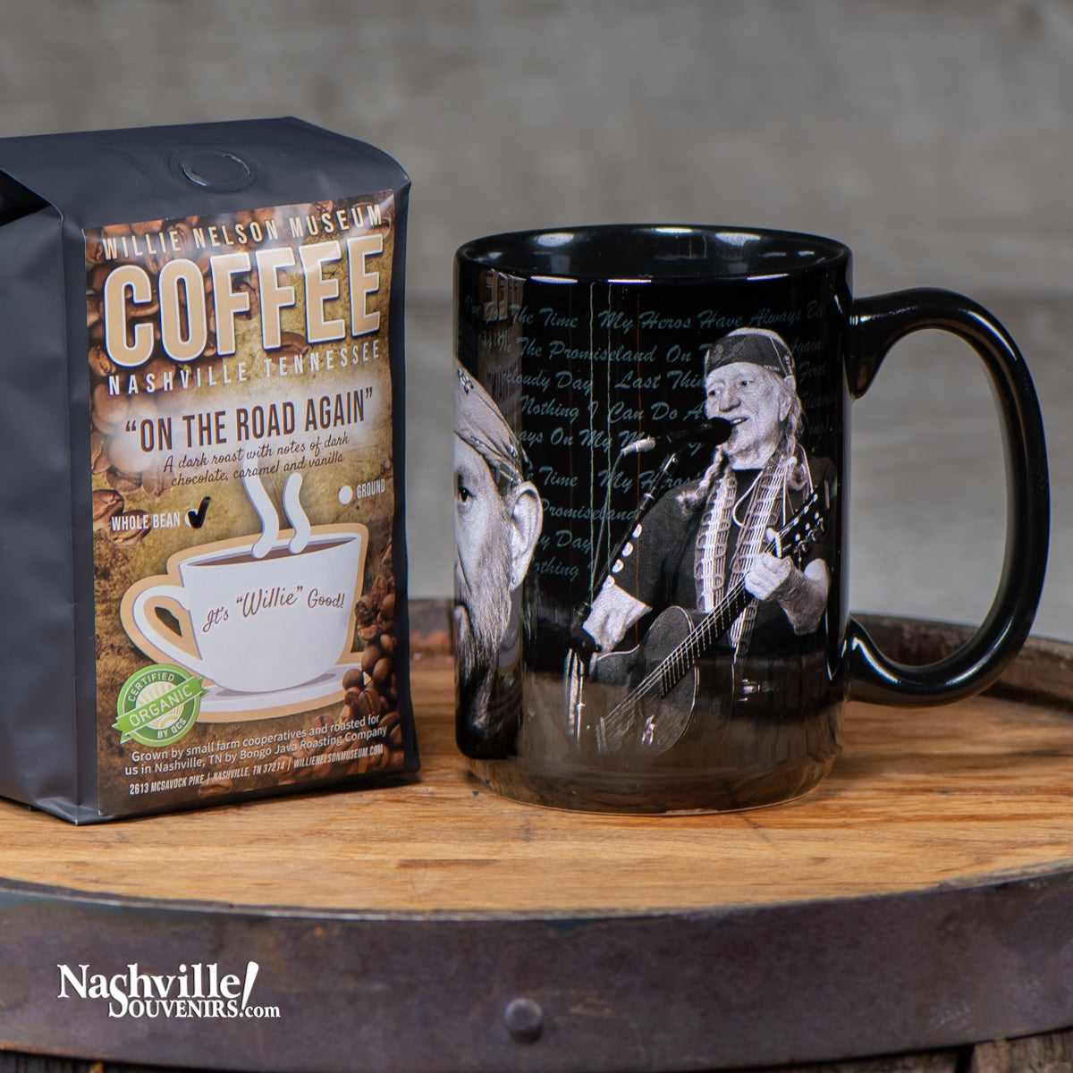 Willie Nelson Museum Nashville Koozie Set 