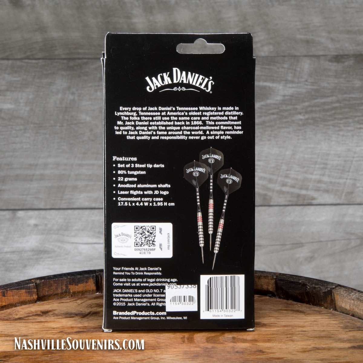 Jack Daniels Dart Set | NashvilleSouvenirs.com