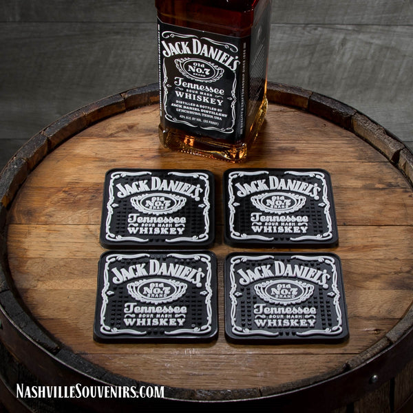 Ijveraar Ga door lichtgewicht Jack Daniels Coaster Set | NashvilleSouvenirs.com