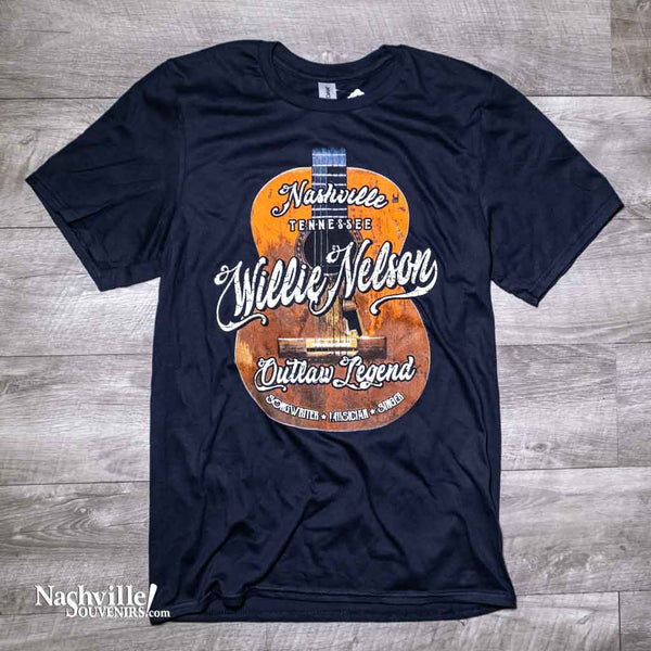 Willie Nelson Shirt Country Music Legend Tee of Willie -  Israel